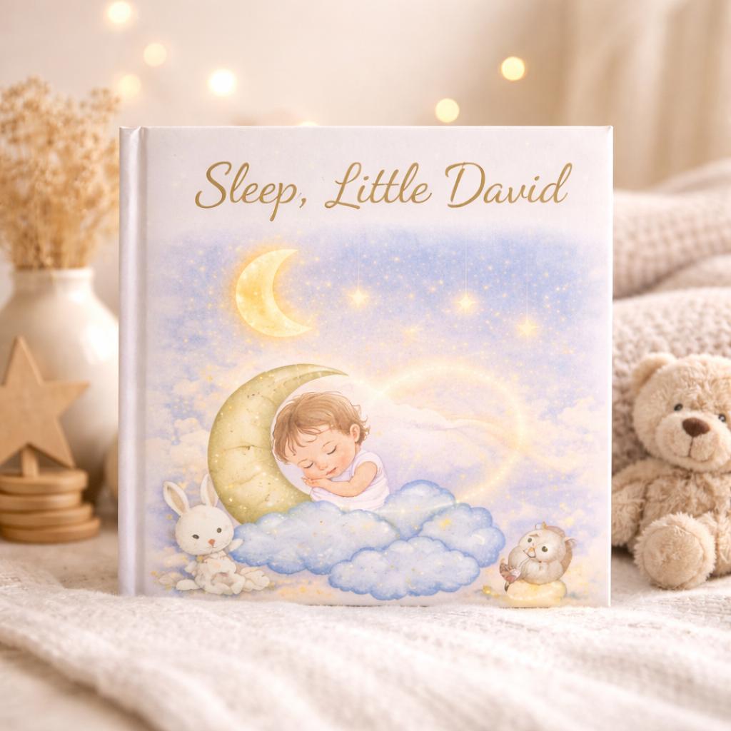 Personalized Baby Bedtime Story Book | Custom Name Sleep Tale