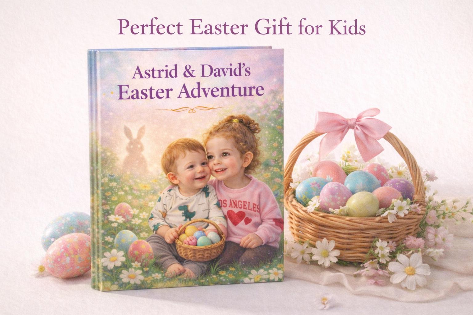 Personalized Easter Storybook, Custom Name Children's Adventure Book (Digital/Printed)