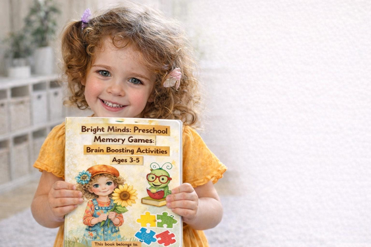 Preschool Memory Games Workbook | Brain Boosting Activities for Ages 3-5 (Digital Download)