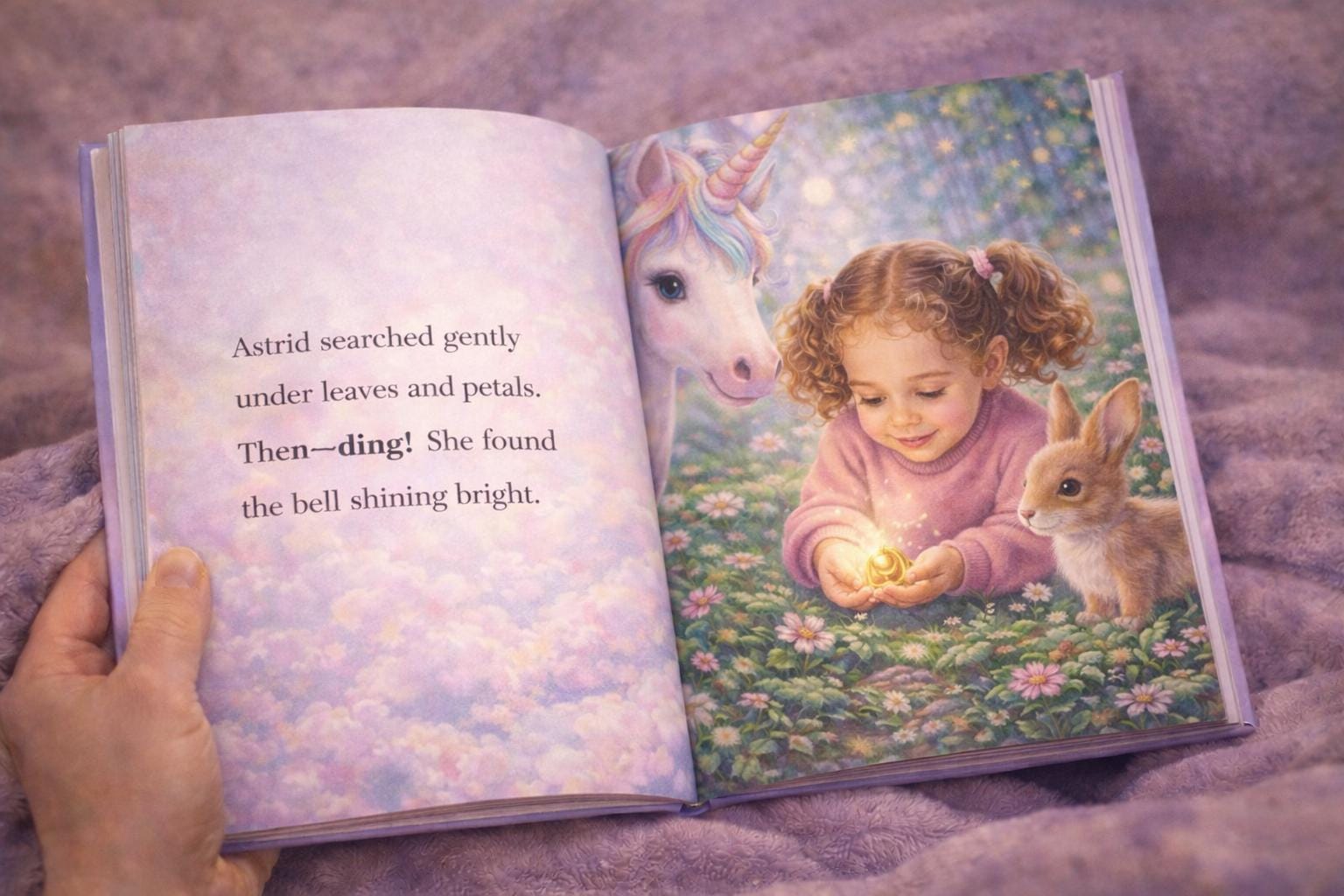 Personalized Unicorn Storybook for Girls • Custom Adventure Bedtime Tale