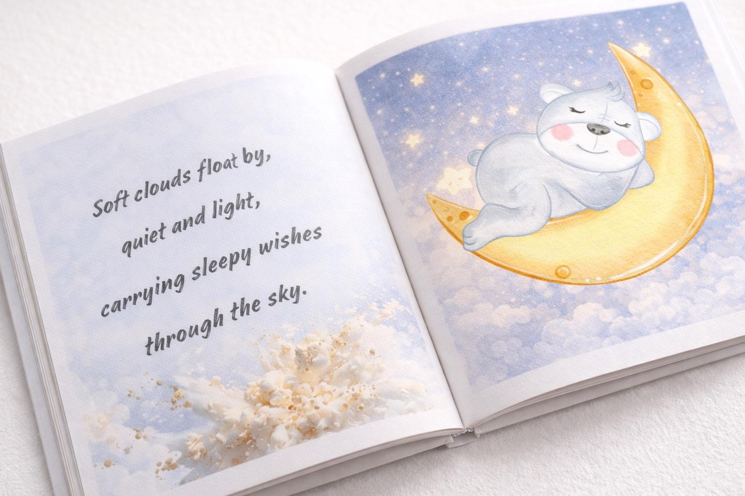 Personalized Baby Bedtime Story Book | Custom Name Sleep Tale