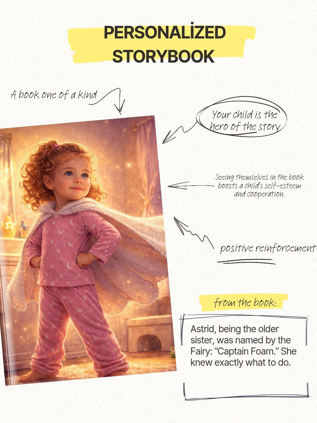 Personalized Tooth Brushing Story Book, Photo & Name, Gentle Parenting Gift