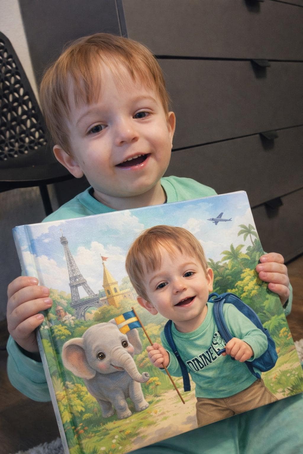 Personalized Children's World Adventure Book – Custom Story, Watercolor Illustrations (Digital PDF)