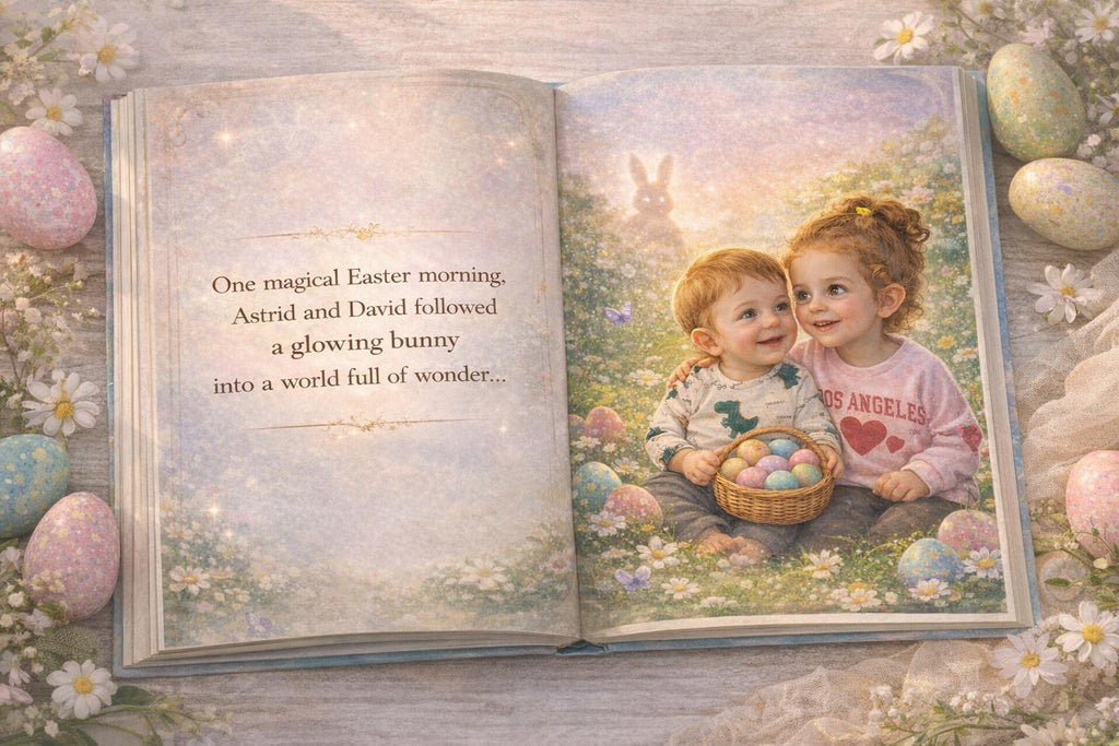 Personalized Easter Storybook, Custom Name Children's Adventure Book (Digital/Printed)