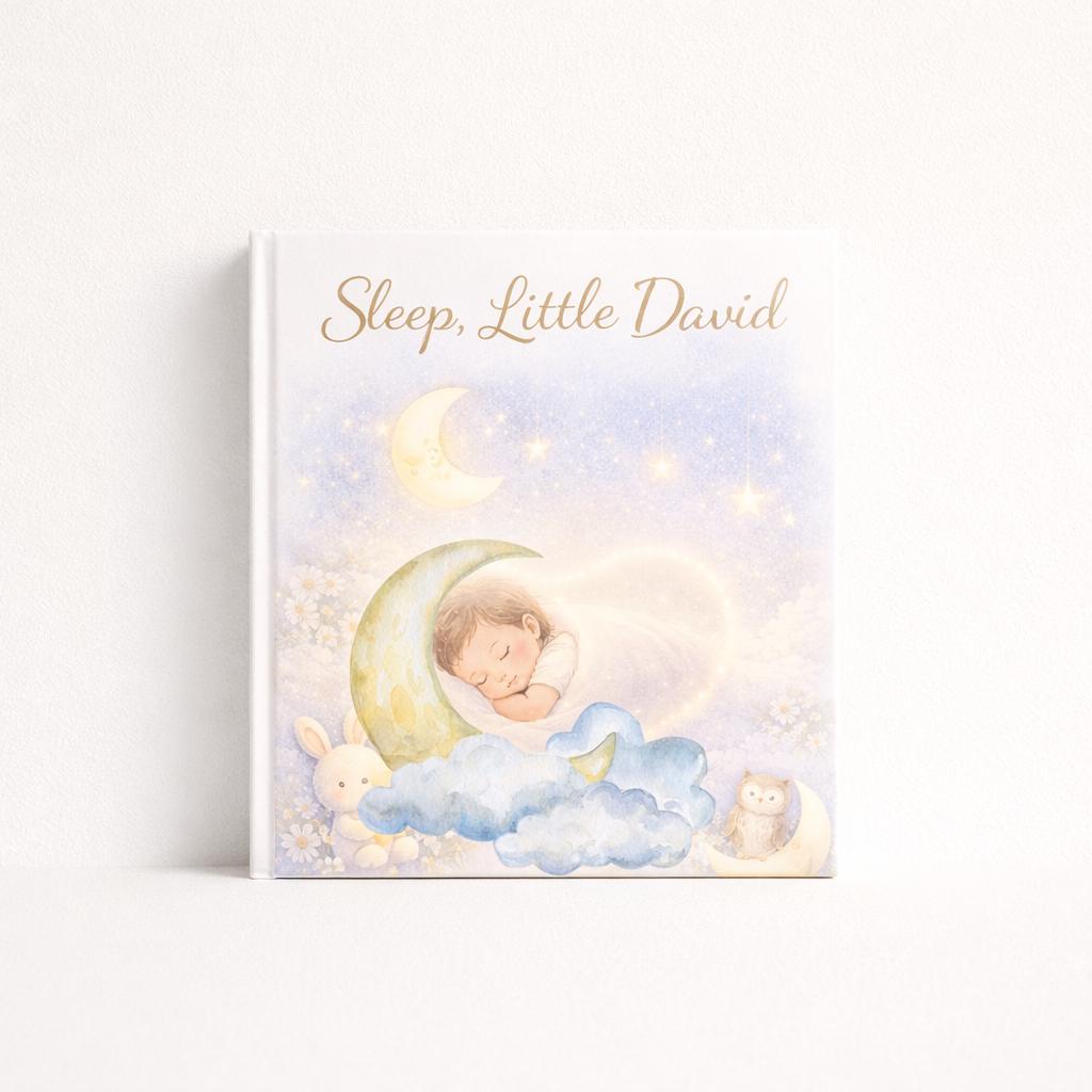Personalized Baby Bedtime Story Book | Custom Name Sleep Tale