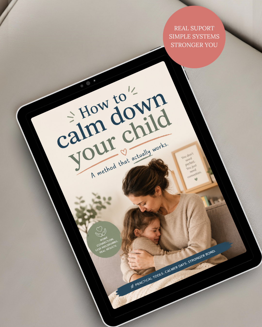 How to Calm Down Your Child — A Method That Actually Works( Specialist Guide PDF)