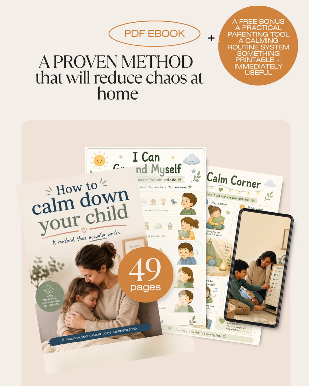 How to Calm Down Your Child — A Method That Actually Works( Specialist Guide PDF)