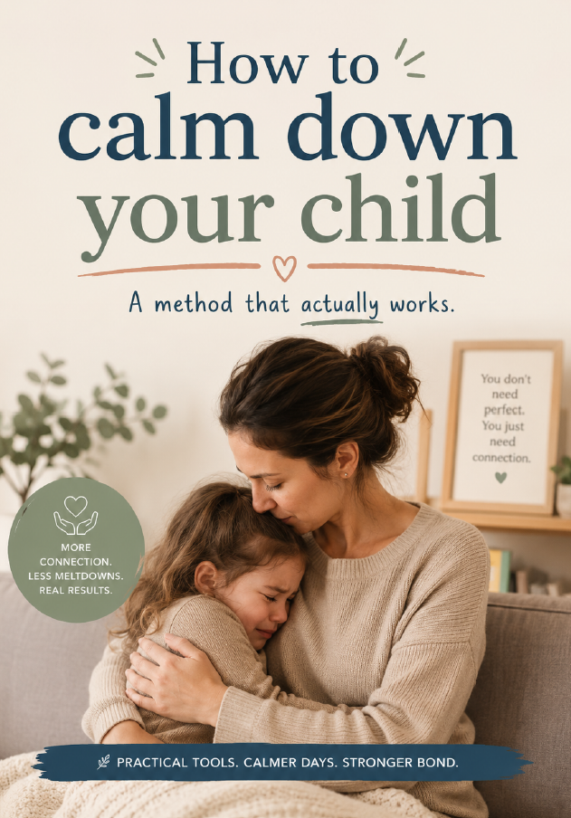 How to Calm Down Your Child — A Method That Actually Works( Specialist Guide PDF)