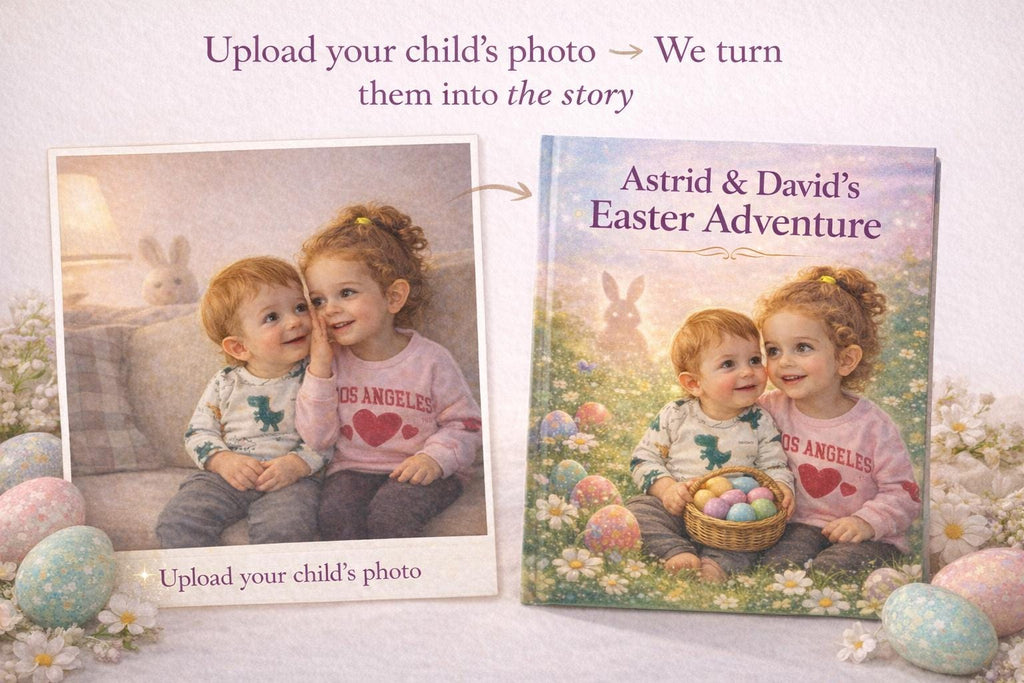 Personalized Easter Storybook, Custom Name Children's Adventure Book (Digital/Printed)