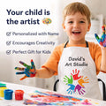 Personalized Kids Art Apron, Little Artist Gift, Creative Painting Smock
