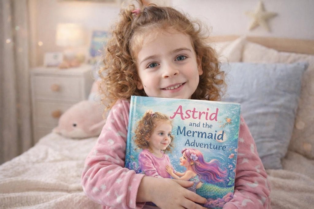 Personalized Mermaid Adventure Book for Girls | Custom Name Storybook (PDF)