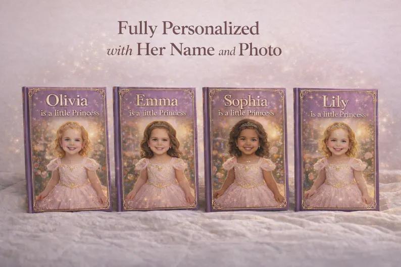 Personalized Princess Storybook – Custom Photo Gift for Girls