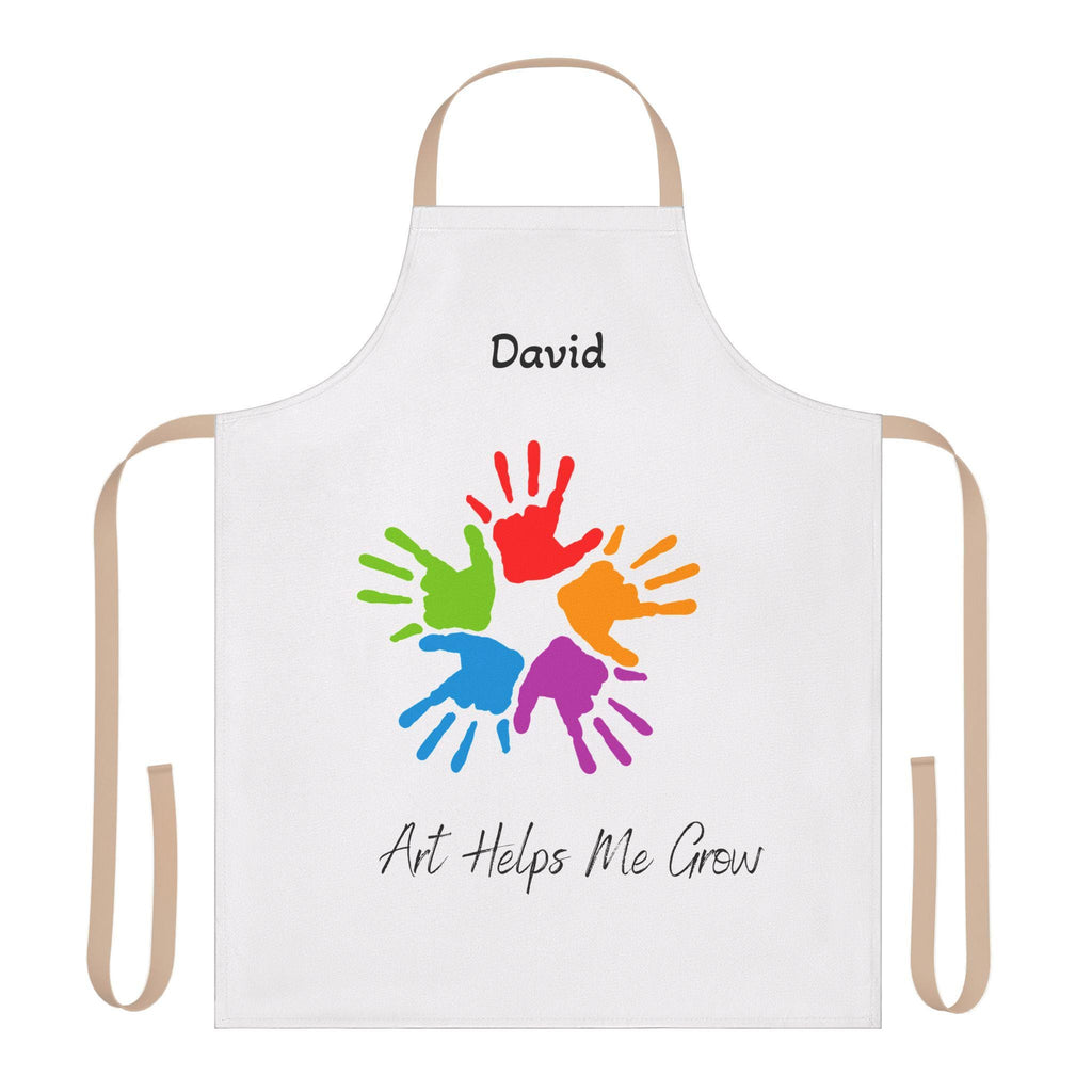 Personalized Kids Art Apron, Little Artist Gift, Creative Painting Smock