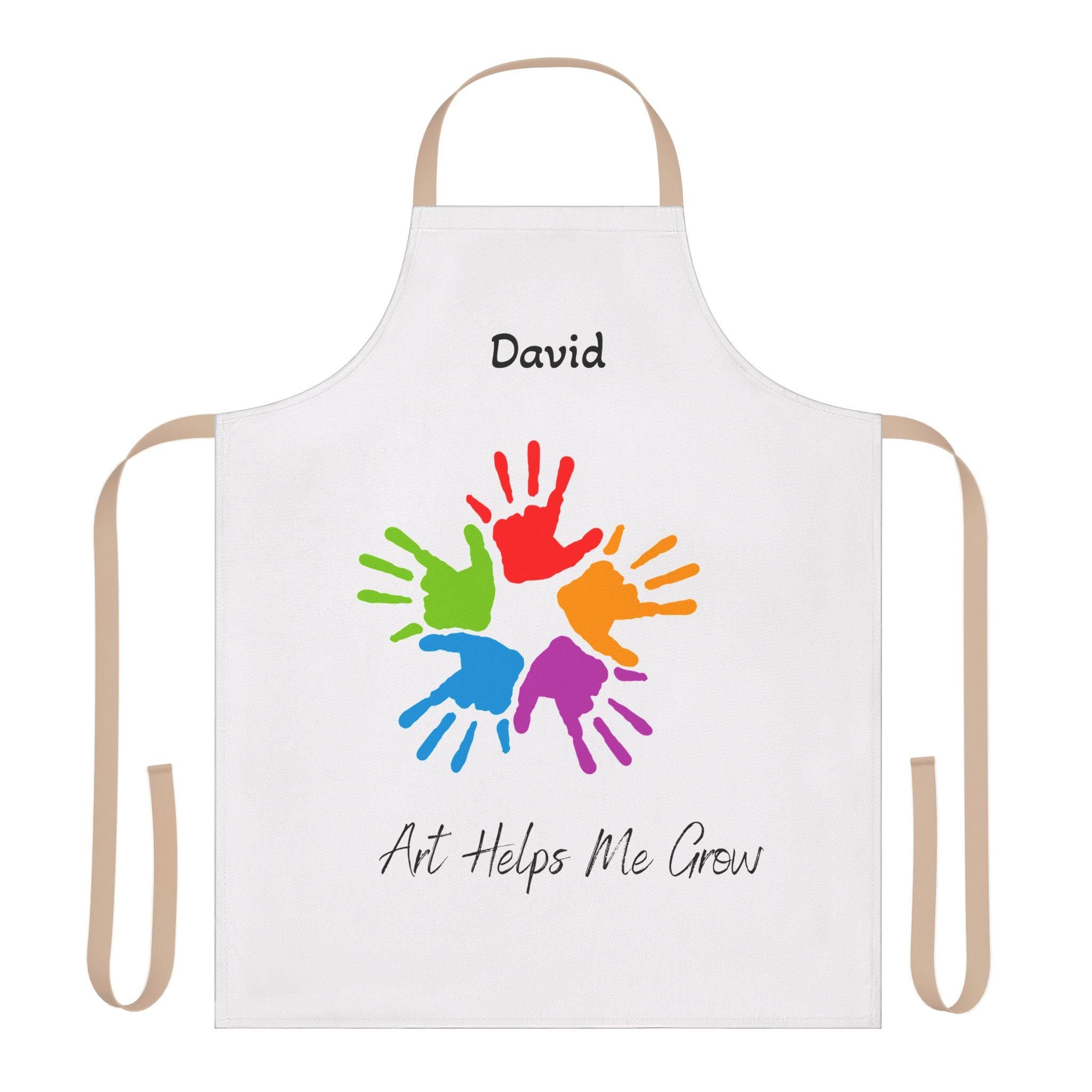 Personalized Kids Art Apron, Little Artist Gift, Creative Painting Smock