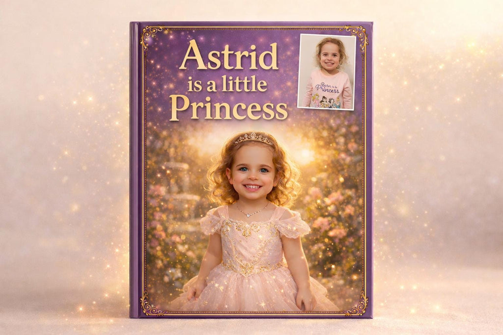 Personalized Princess Storybook – Custom Photo Gift for Girls (PDF Available)