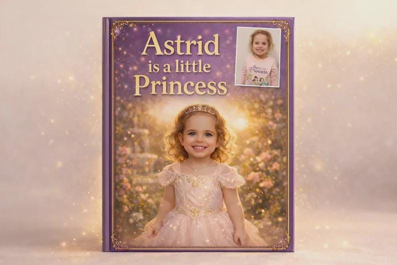 Personalized Princess Storybook – Custom Photo Gift for Girls