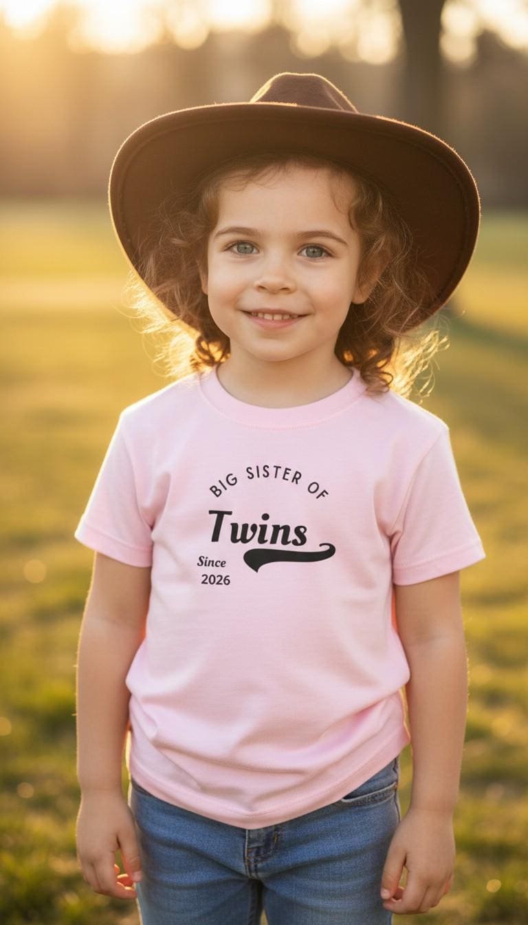 Big Sibling of Twins Shirt, Promoted to Big Brother Tee, Big Sister of Twins Shirt, Pregnancy Announcement Shirt, Family Matching Tee