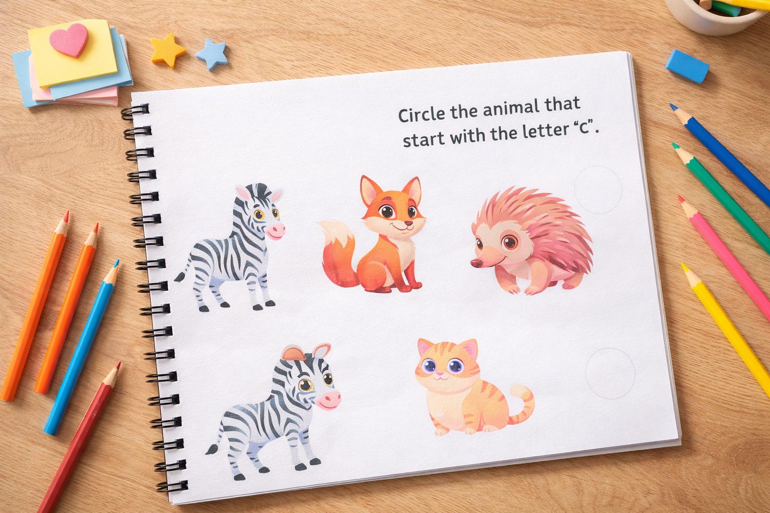 Cognitive Activity Book for Kids Ages 3-6 | Focus, Memory, Logic Games (Printable/Printed)
