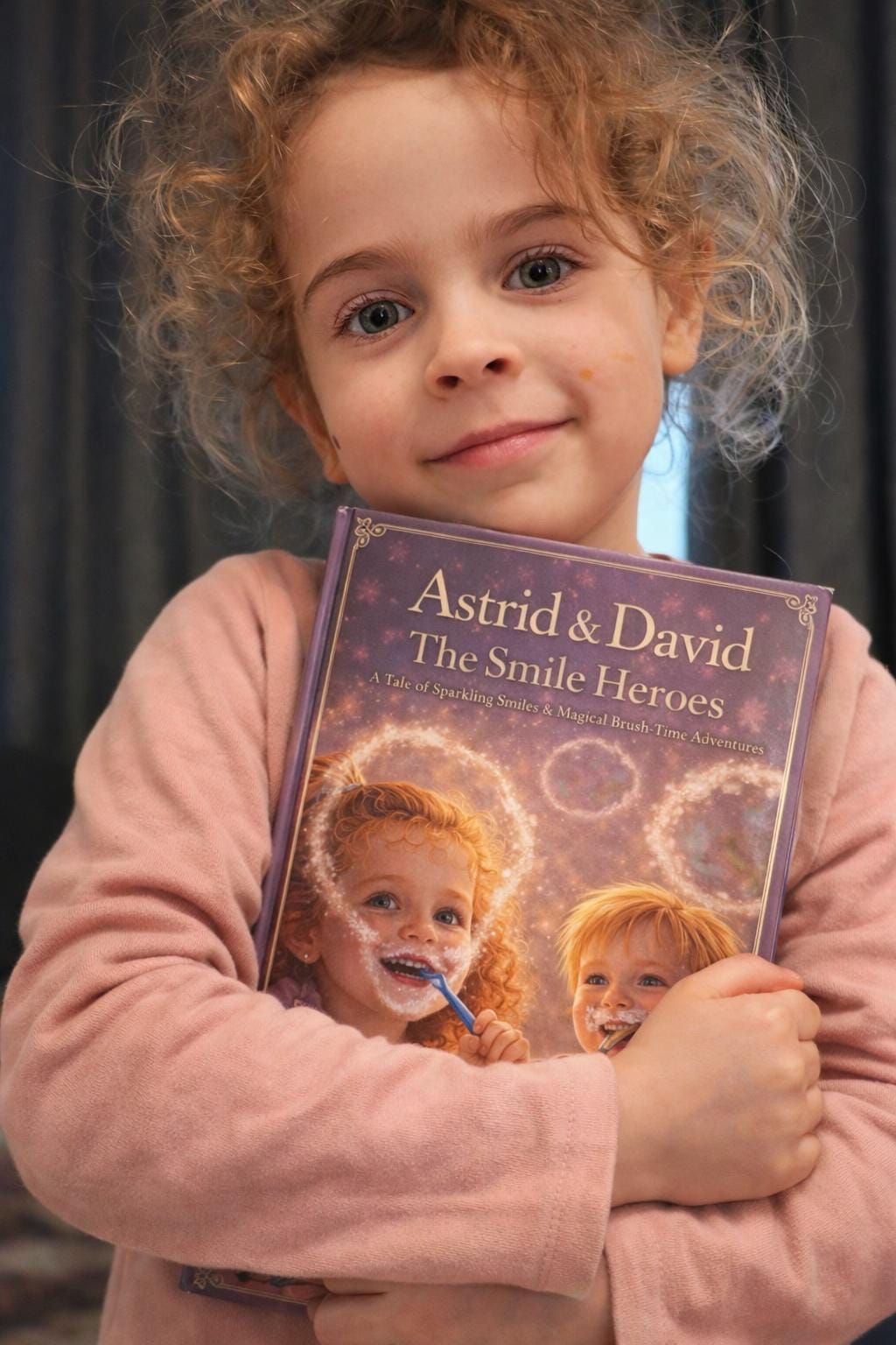 Personalized Tooth Brushing Story Book, Photo & Name, Gentle Parenting Gift