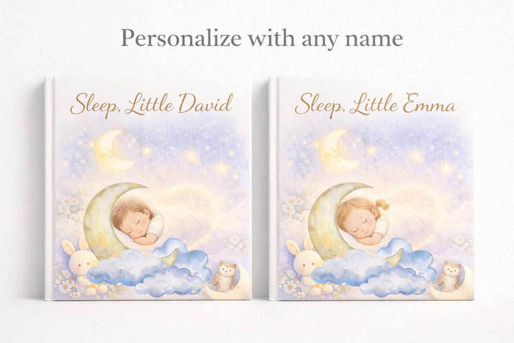 Personalized Baby Bedtime Story Book | Custom Name Sleep Tale