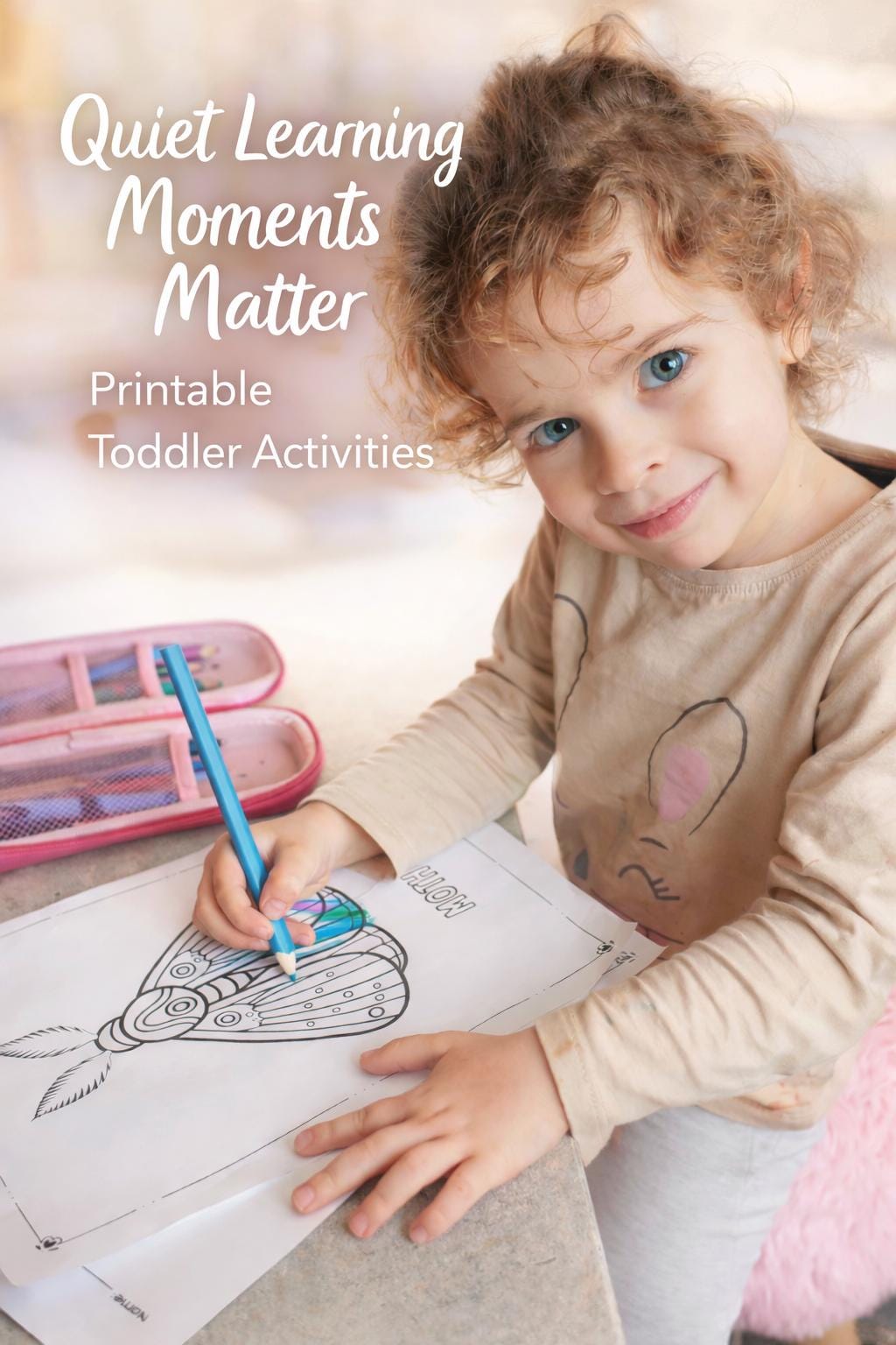 Kids Affirmation Coloring Book | Unicorn Fairy Pages, Positive Self Esteem Activity (Printable PDF)